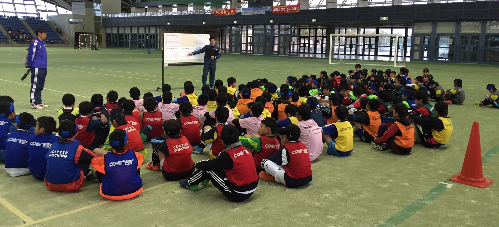 3月イベント クーバー カップ 卒業記念大会in四日市ドーム 三重県4校合同 桑名校 クーバー コーチング ジャパン